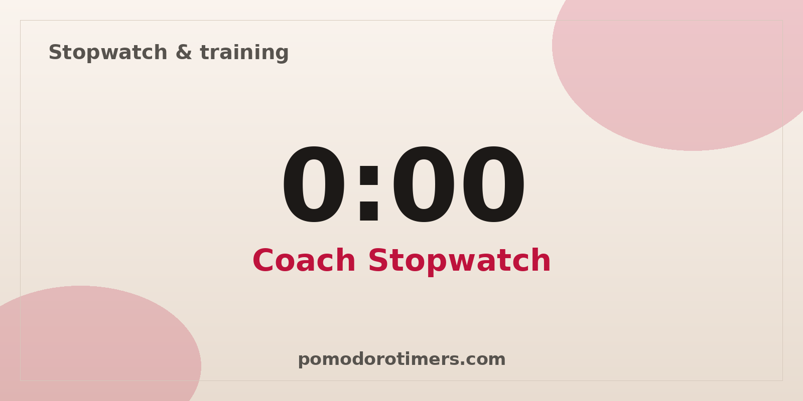 Stopwatch for coaches timing drills and rounds – free online stopwatch share card